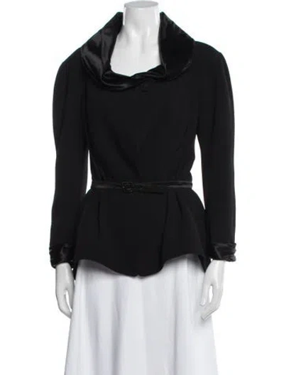 Pre-owned Mugler Jacket In Black