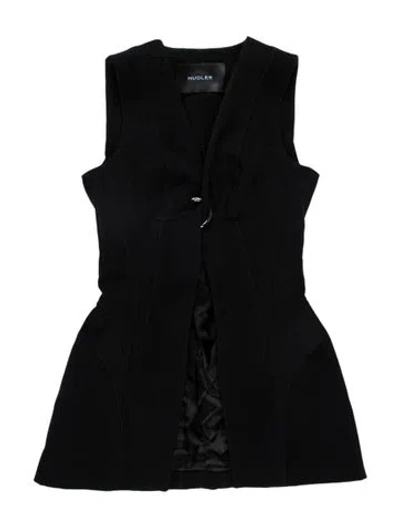 Pre-owned Mugler Jacket In Black