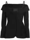 Mugler Jackets In Black