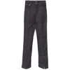 Mugler Piercing-detail Jeans In Multicolor
