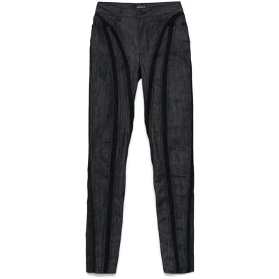 Mugler Jeans In Multicolor