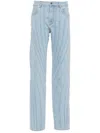 MUGLER JEANS WITH STITCHING DETAIL