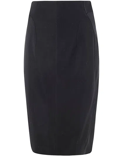 Mugler Chic Women's Mini Skirt For Fw24 In Black