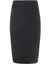 Mugler Ju0542 Skirt Clothing In Black
