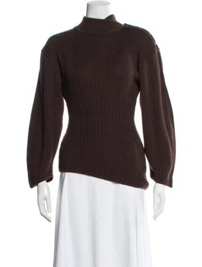 Pre-owned Mugler Late 1980's - Early 1990's Edition Sweater In Brown