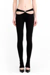 Mugler Leggings In Black