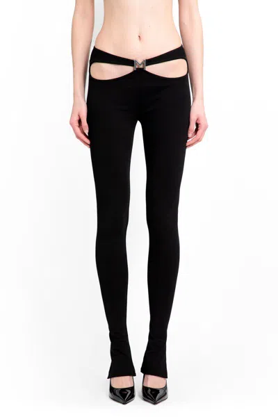 Mugler Leggings In Black