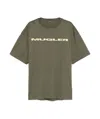 Mugler Logo-appliqué T-shirt In Green