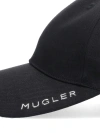 MUGLER LOGO BASEBALL CAP