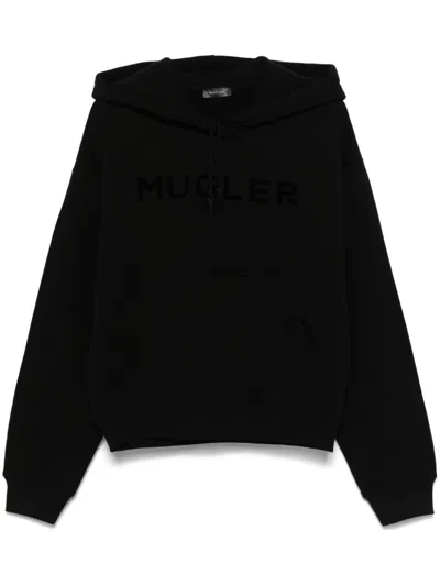MUGLER LOGO HOODIE