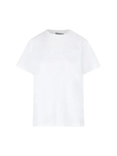 Mugler Logo T-shirt In White