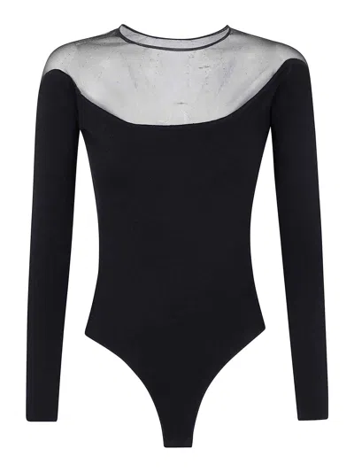 Mugler Top - Negro In Black