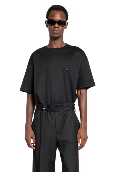 Mugler Black Pierced T-shirt