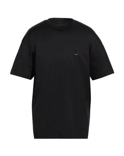 Mugler Man T-shirt Black Size Xs Cotton