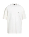 Mugler Man T-shirt Off White Size L Cotton In White