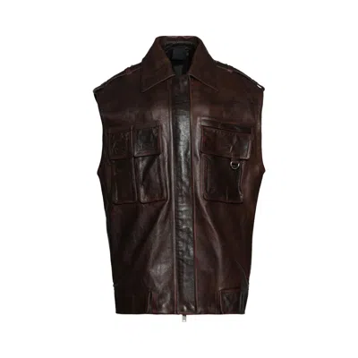 Pre-owned Mugler Manteau 'dark Chocolate' | Brown | Women's Size S