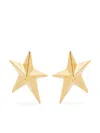 Mugler Mini Star Stud Earrings In Gold