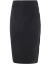 Mugler Ju0542 Skirt Clothing In Black