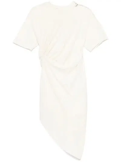 Mugler Piercing-detail Midi Dress
