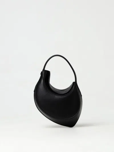 Mugler Small Snake Spiral Shoulder Bag In Black