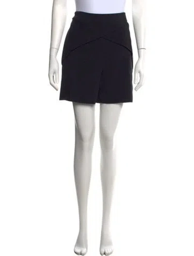 Pre-owned Mugler Mini Shorts In Black