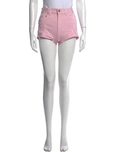 Pre-owned Mugler Mini Shorts In Black