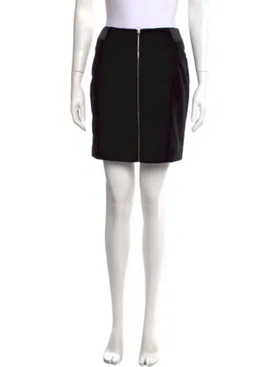 Pre-owned Mugler Mini Skirt In Multi