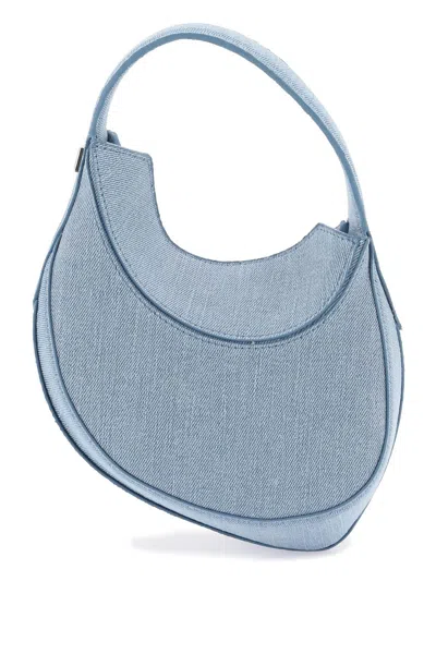 Mugler Mini Spiral Bag In Blue