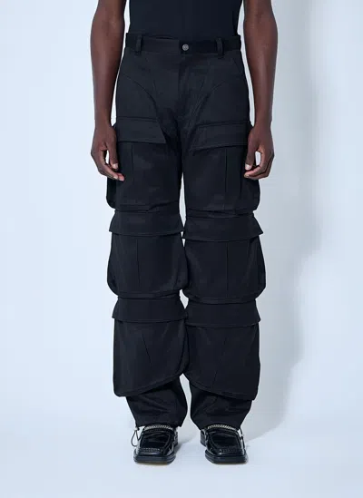 MUGLER MULTIPLE POCKET CARGO PANTS