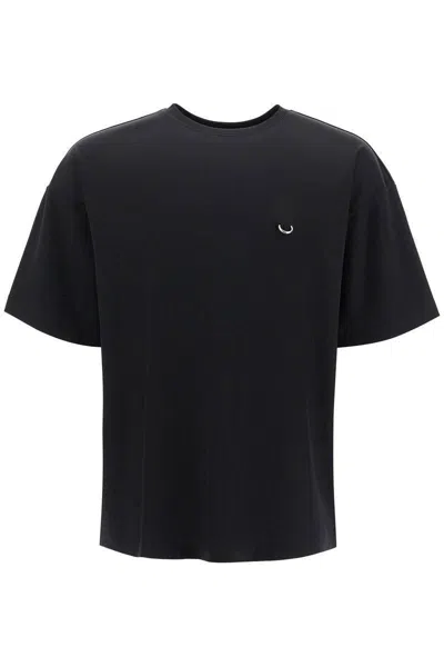 Mugler 'oversized T-shirt In Black