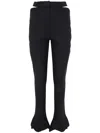 Mugler Women's Pa0321 Leggings In Black