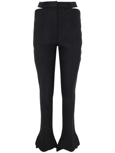 Mugler Pa0321 Leggings Clothing In Black