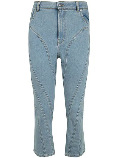 Mugler Pa0426 Jeans Clothing In Blue