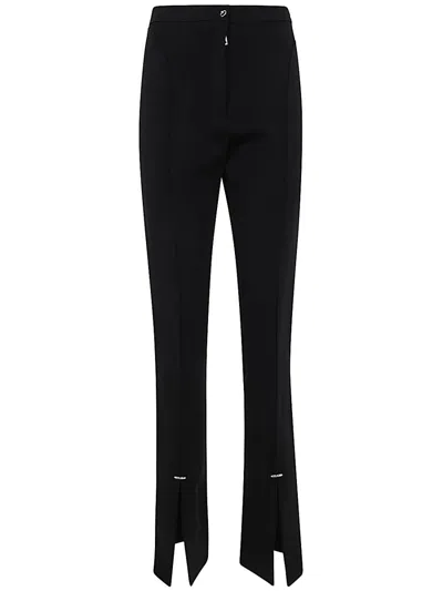 Mugler Pa0440 Trousers In Black