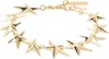 Mugler Palladium Star Bracelet In Gold