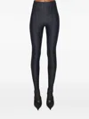Mugler Trousers Black In Black