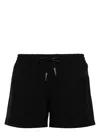 Mugler Panelled Swim Shorts In Black