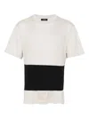 Mugler Panelled T-shirt In White