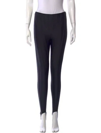 Pre-owned Mugler Pants In Black