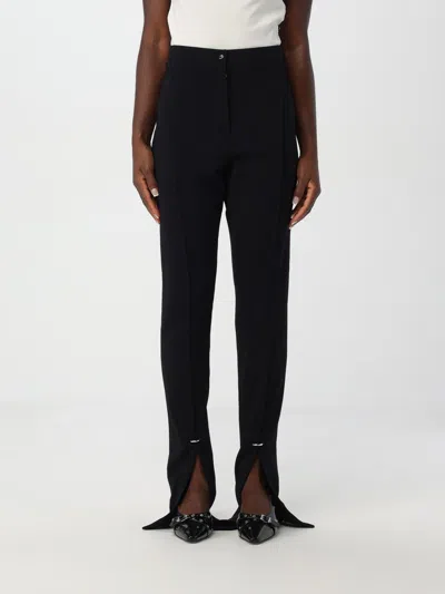 MUGLER PANTS MUGLER WOMAN COLOR BLACK,F89557002