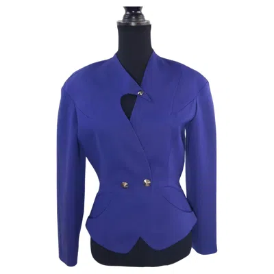 Pre-owned Mugler Par Thierry  Purple Short Jacket, Vintage 1990s