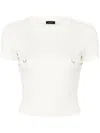 Mugler Woman T-shirt White Size Xs Cotton In White