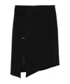 Mugler Knee Length And Midi Skirts In Black