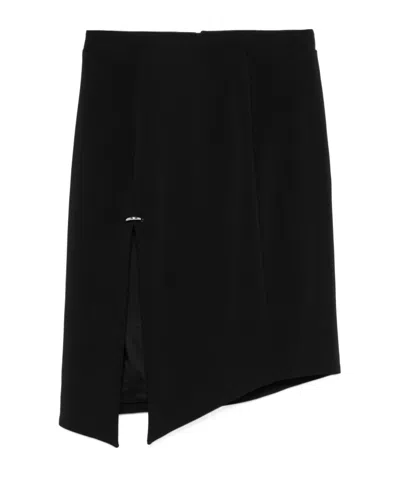 MUGLER PIERCED MIDI SKIRT