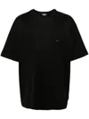Mugler Short-sleeved T-shirt In Black