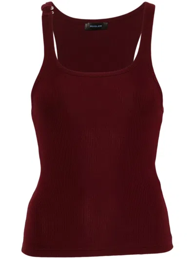 MUGLER PIERCED TANK TOP
