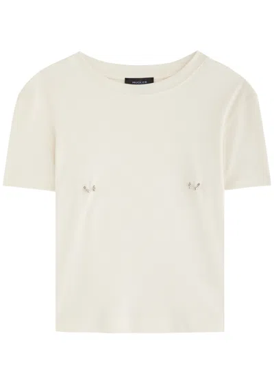 MUGLER MUGLER PIERCING COTTON T-SHIRT