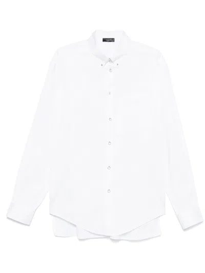 MUGLER PINSTRIPE POPLIN SHIRT