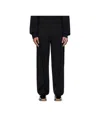 Mugler Pleated Wide-legged Casual Pants In Black