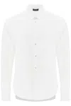 Mugler Poplin Shirt For Men In Off White (white)